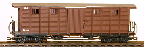 Ferro Train 830-103 - Austrian NÖLB Ga/s 603 goods waggon, 2 platt. 